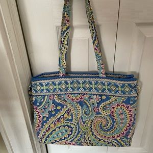 Vera Bradley paisley blue bag
